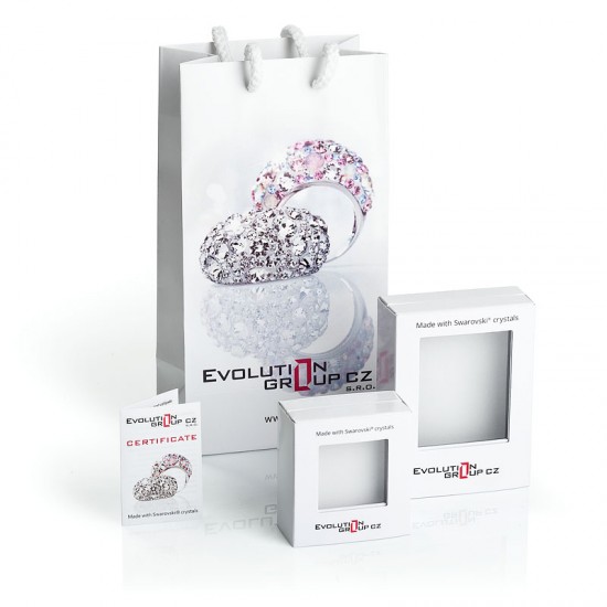 Strieborný náhrdelník s krištáľmi Swarovski biely 32033.1 Strieborný náhrdelník s krištáľmi Swarovski biely 32033.1